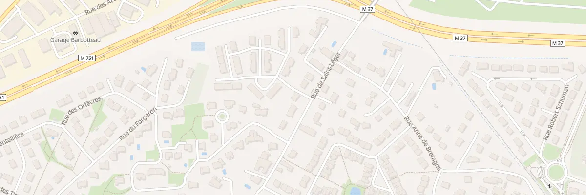 Plan du 103A Rue de Saint-Léger à Joué-lès-Tours