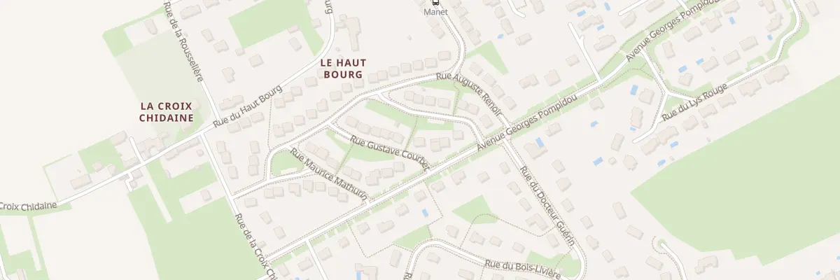 Plan du 3 Rue Gustave Courbet à Saint-Cyr-sur-Loire