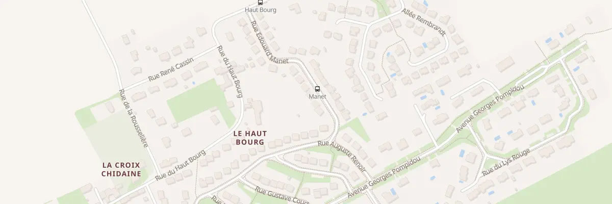 Plan du 8 Rue Édouard Manet à Saint-Cyr-sur-Loire