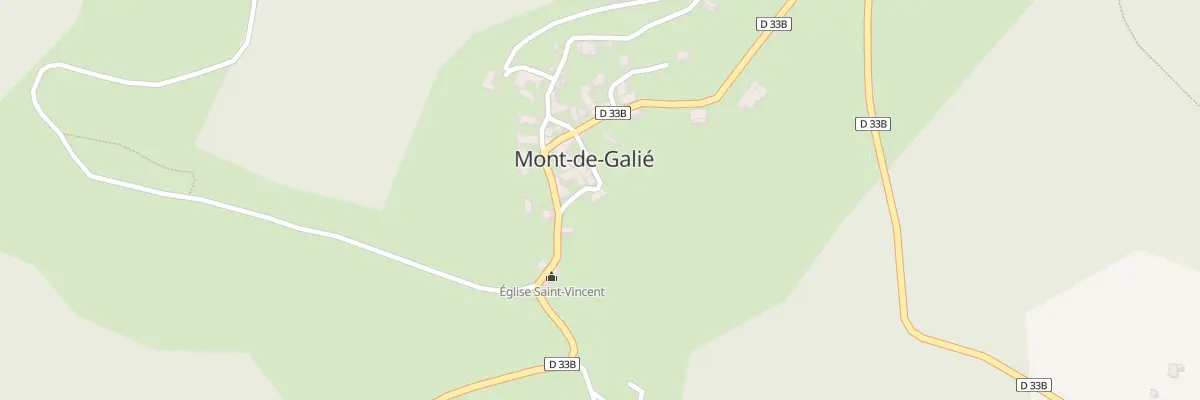 Plan du 2 Rue du Castèth à Mont-de-Galié