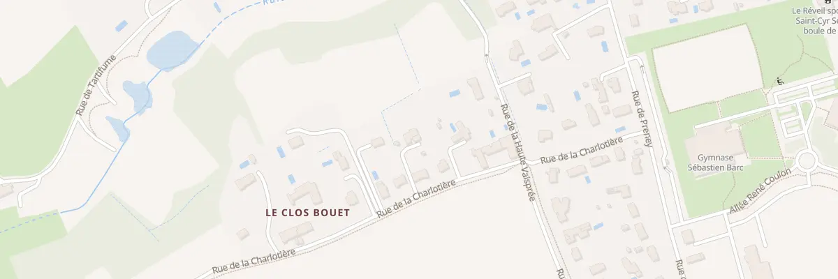 Plan du 30 Rue de la Charlotière à Saint-Cyr-sur-Loire