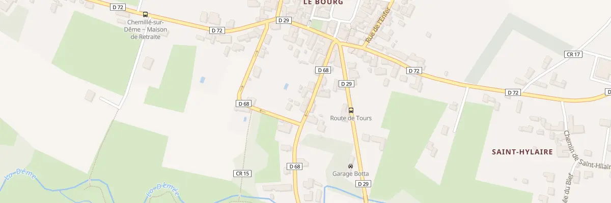 Plan du 11 Rue de l’Arche à Chemillé-sur-Dême