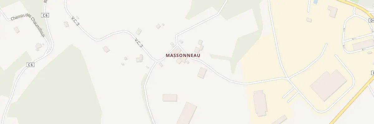 Plan du 532 Massonneau à Saint-Martial-de-Valette