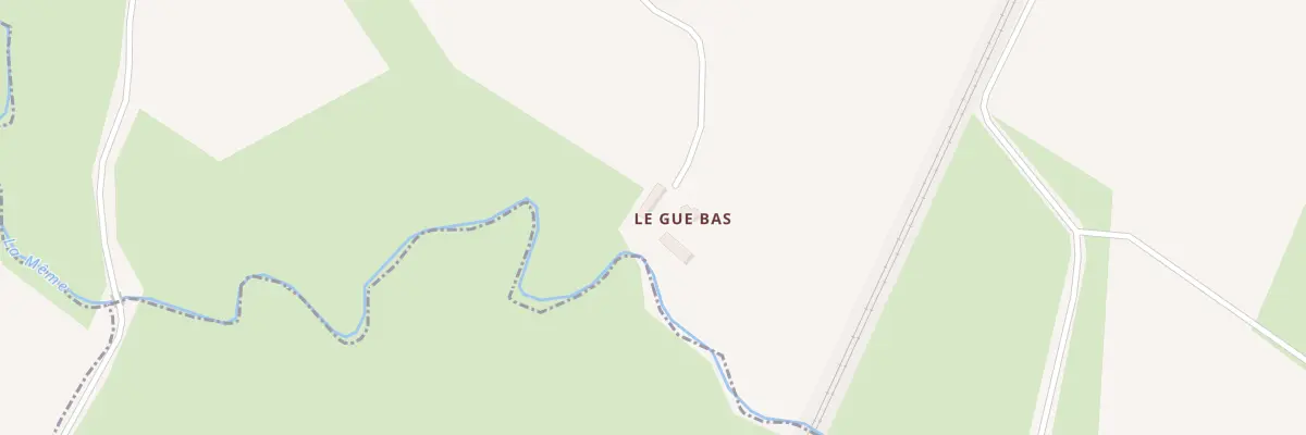 Plan du 5042 Le Gue Bas à Souvigné-sur-Même