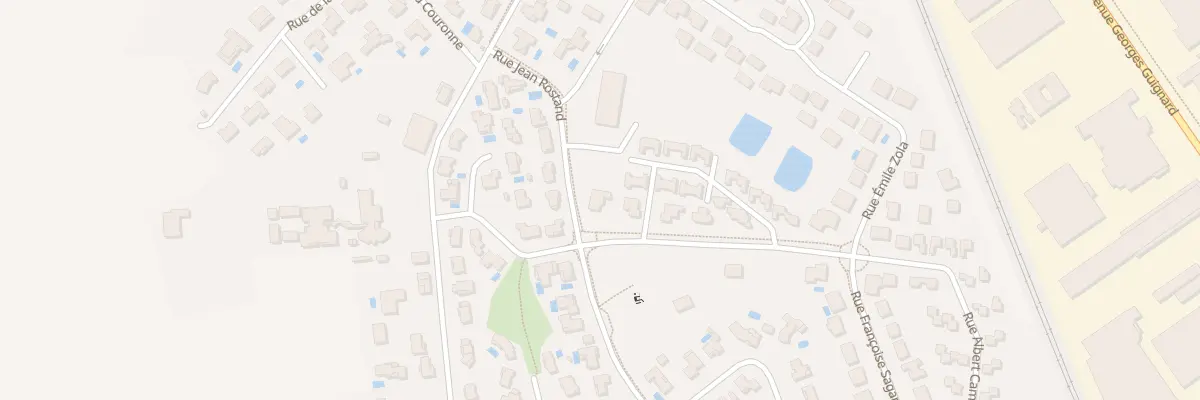 Plan du 3 Rue Jean Rostand à Boé