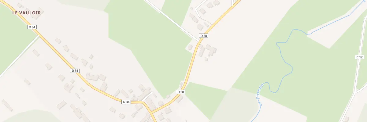 Plan du 4 Rue des Belges à Vancé