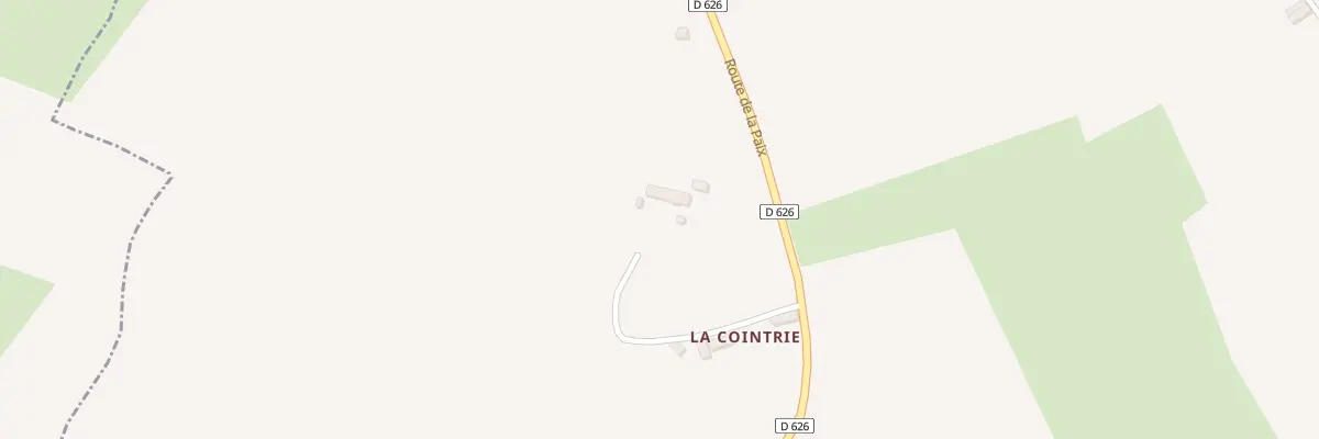 Plan du 4 Rue de la Cointrie à Perche en Nocé