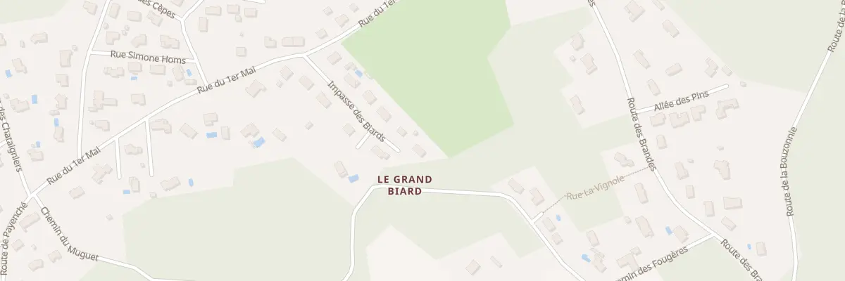 Plan du 11 Imp des Biards à Marsac-sur-l’Isle