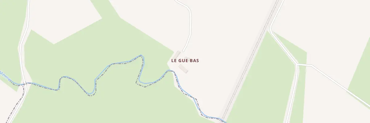 Plan du 5041 Le Gue Bas à Souvigné-sur-Même