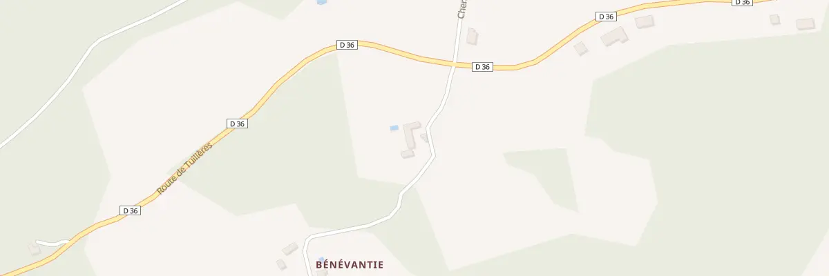 Plan du 9 Benevantie à Cause-de-Clérans