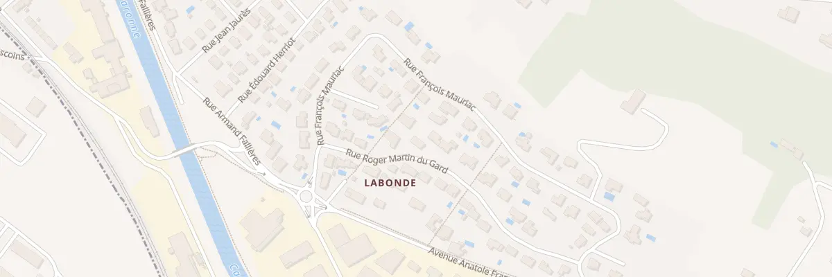 Plan du 18 Rue Roger Martin du Gard à Bon-Encontre