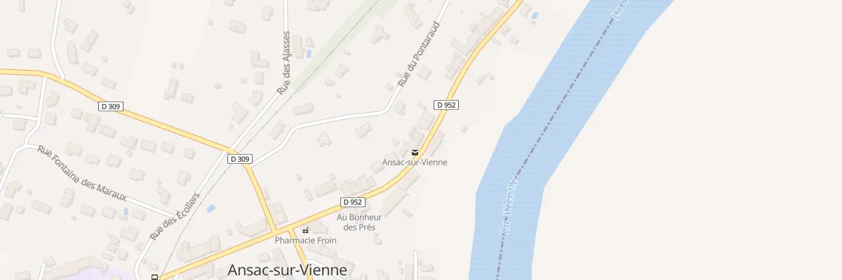 Plan du 23 Rte de Confolens à Ansac-sur-Vienne