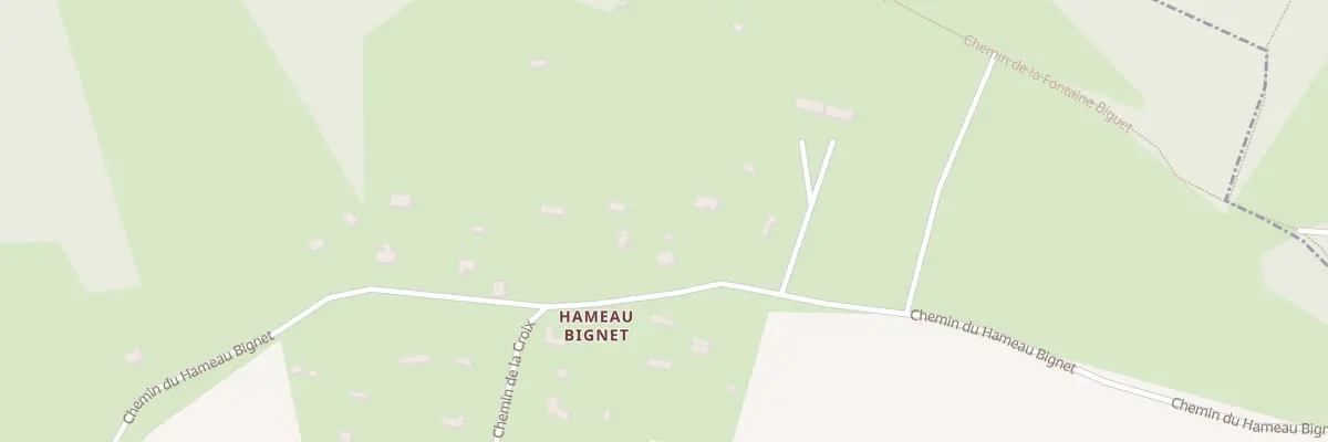 Plan du 518 Che du Hameau Bignet à Saint-Grégoire-du-Vièvre
