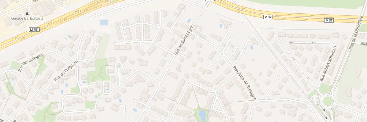 Plan du 80 Rue de Saint-Léger à Joué-lès-Tours