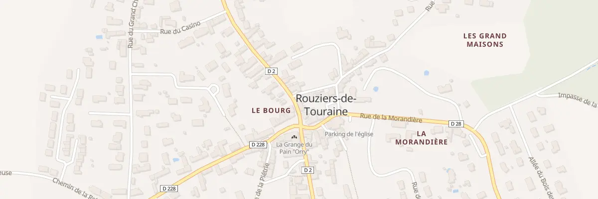 Plan du 7 Rue du 8 Mai à Rouziers-de-Touraine