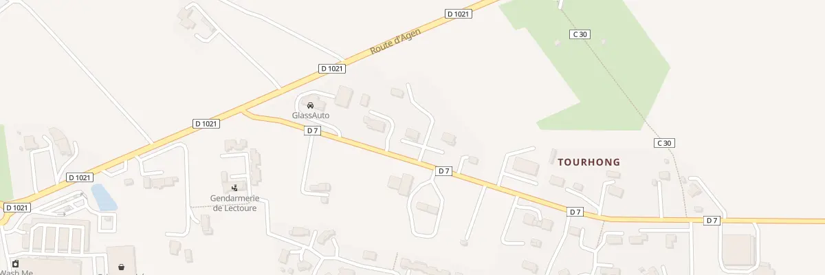 Plan du 4 Rte de Saint-Clar à Lectoure
