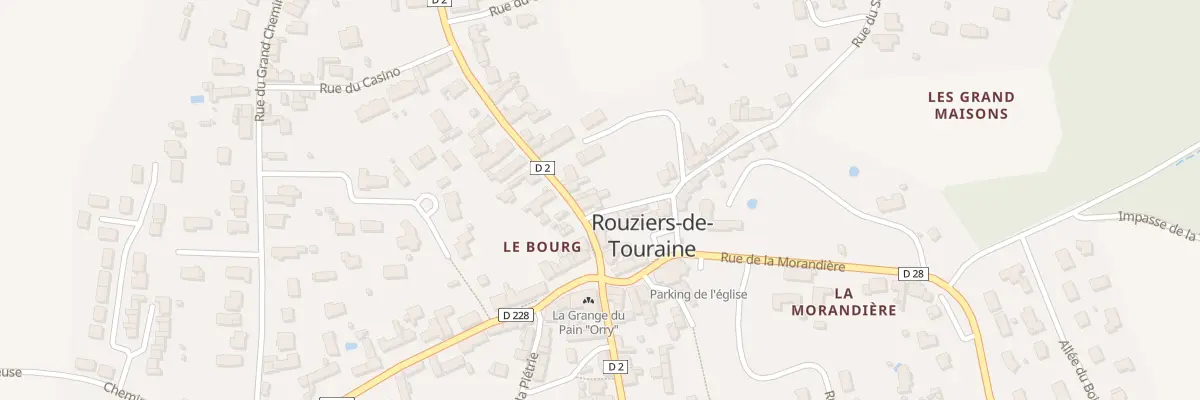 Plan du 9 Rue du 8 Mai à Rouziers-de-Touraine