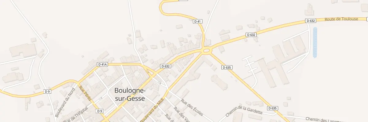 Plan du 104 Rue Barry d’En Bas à Boulogne-sur-Gesse