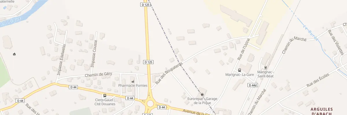 Plan du 6 Rue des Boupateros à Marignac