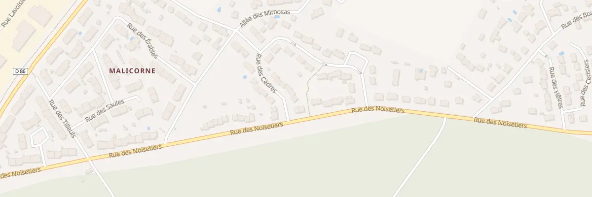 Plan du 4 Rue des Cèdres à Monts