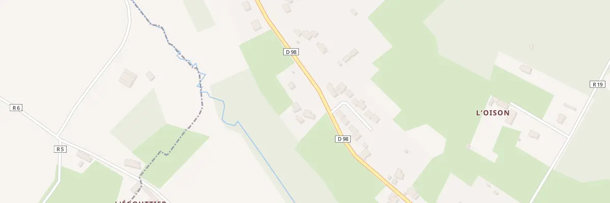 Plan du 1B Rue de Lavare à Semur-en-Vallon
