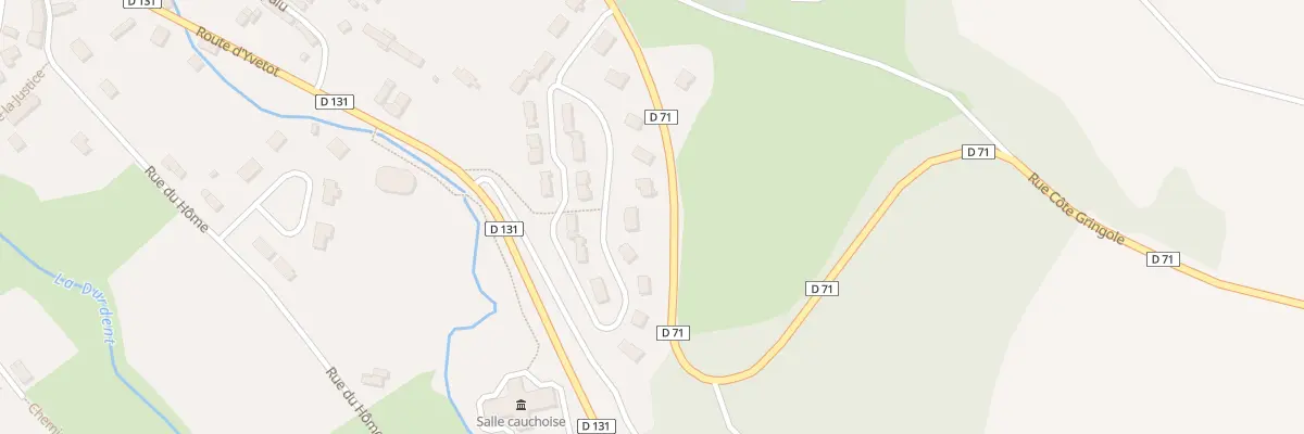 Plan du 4 Résidence Bellevue à Grainville-la-Teinturière