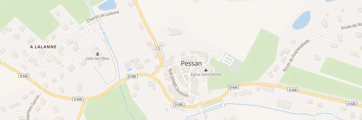 Plan du 5 Rue Porto de Bach à Pessan