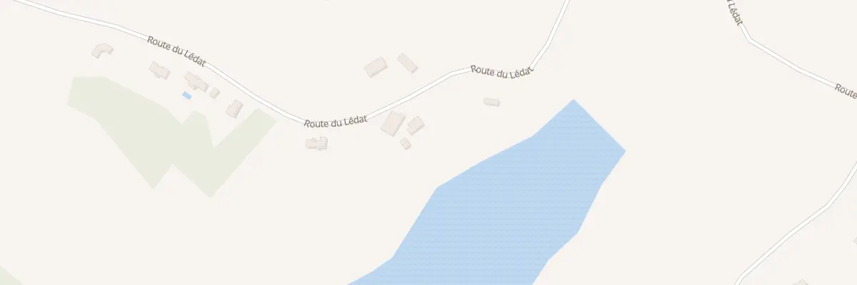 Plan du 602 Rte du Lédat à Pailloles