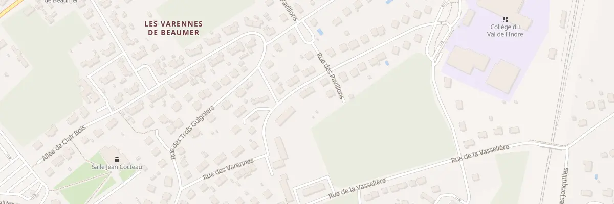 Plan du 27 Rue des Varennes à Monts