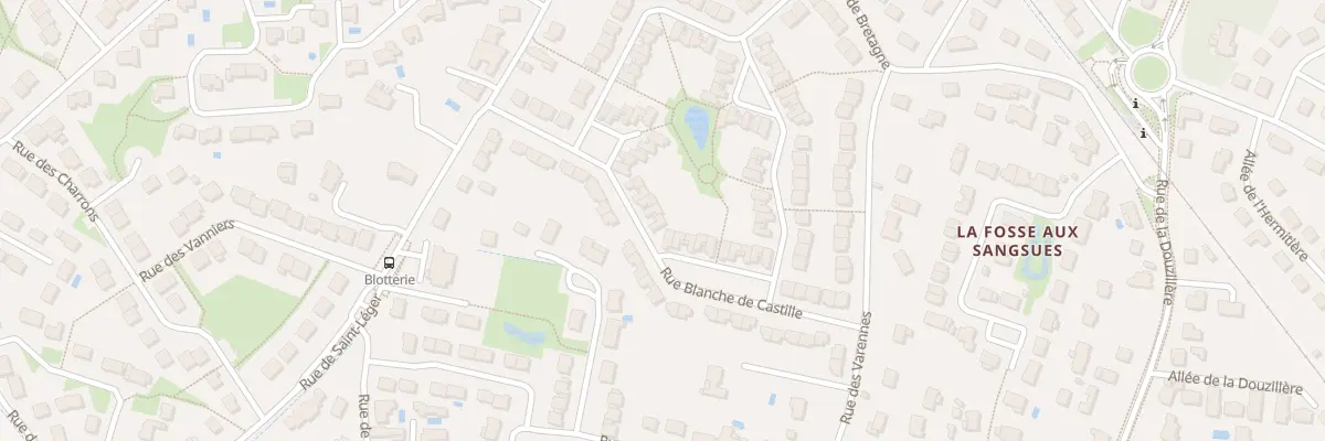 Plan du 27 Rue Blanche de Castille à Joué-lès-Tours
