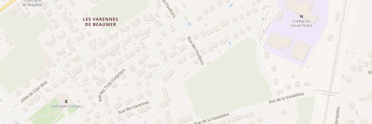 Plan du 29 Rue des Varennes à Monts
