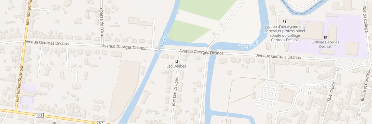 Plan du 20 Rue Leo Delibes à La Ferté-Bernard