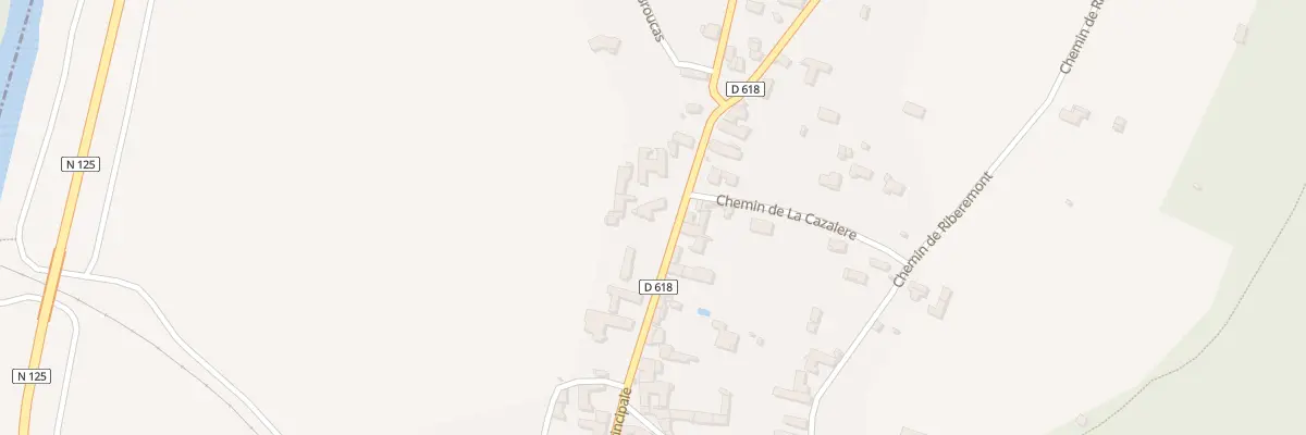 Plan du 23 Rue Principale à Fronsac