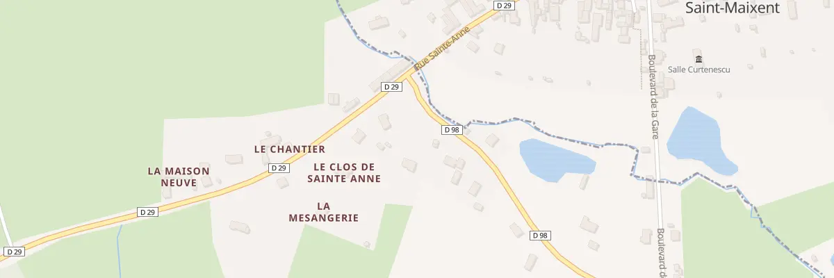 Plan du 4 Rue des Oiseaux à Bouër