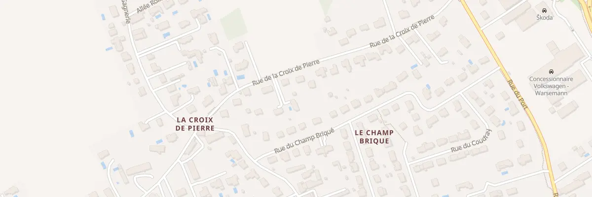 Plan du 41 Rue de la Croix de Pierre à Saint-Cyr-sur-Loire