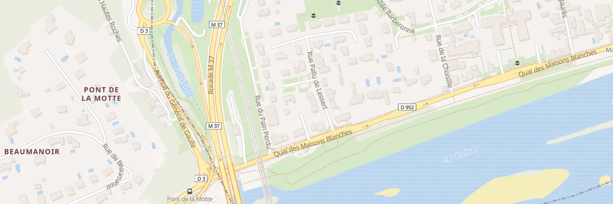 Plan du 10 Rue Pallu de Lessert à Saint-Cyr-sur-Loire