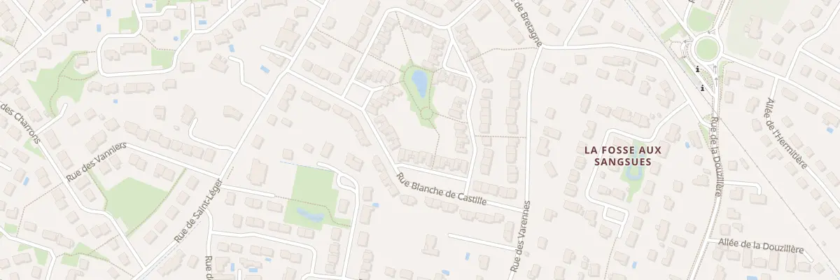 Plan du 23 Rue Blanche de Castille à Amboise