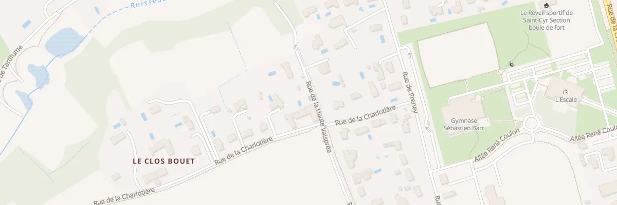 Plan du 18 Rue de la Charlotière à Saint-Cyr-sur-Loire