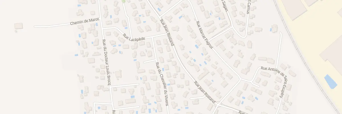 Plan du 30 Rue Jean Rostand à Boé