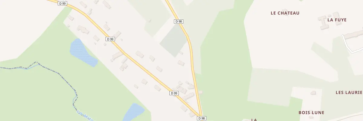Plan du 8 Rue Creuse à Saint-Maixent