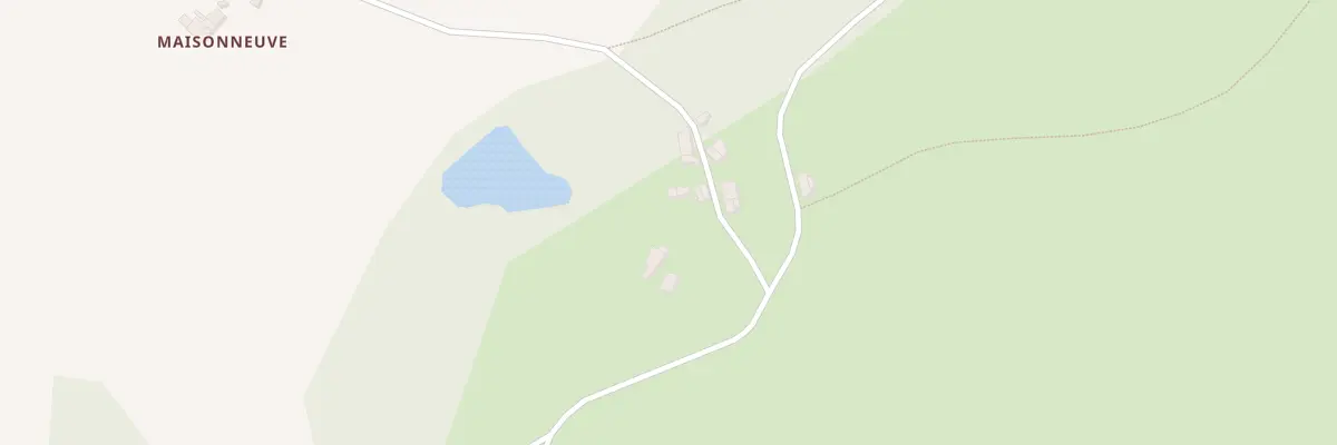 Plan du 4 Gaudry à Queaux