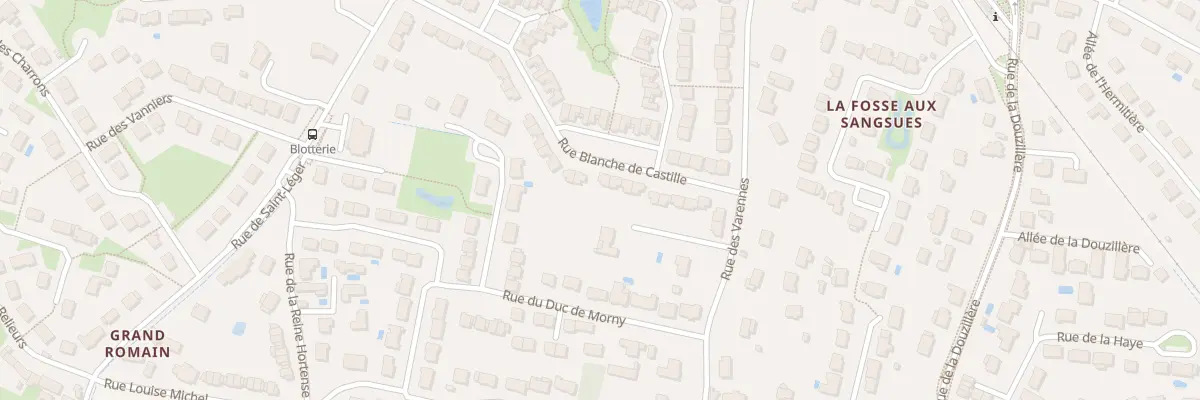 Plan du 18 Rue Blanche de Castille à Joué-lès-Tours