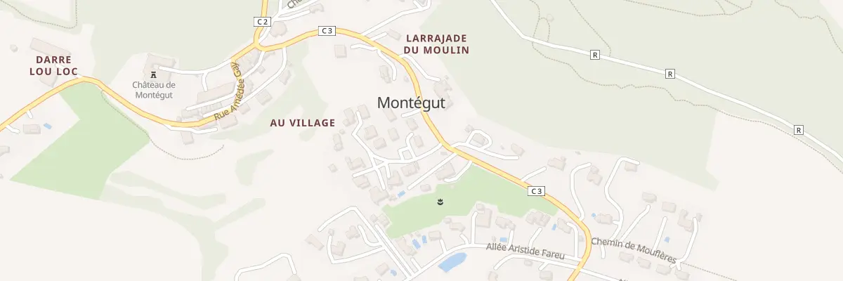 Plan du 10 Chem de la Riviere Basse à Montégut