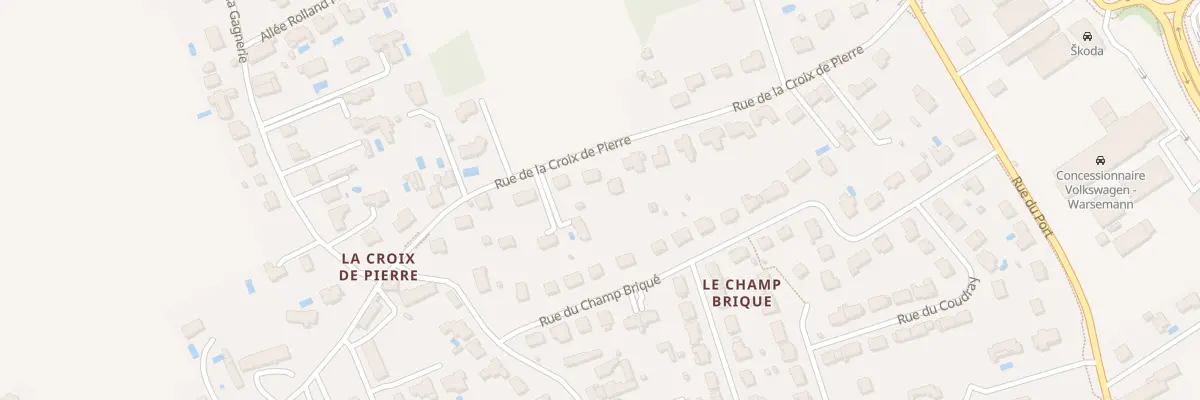 Plan du 37 Rue de la Croix de Pierre à Saint-Cyr-sur-Loire