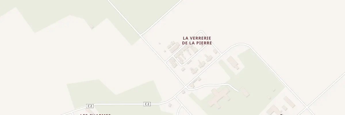 Plan du 18 La Verrerie de la Pierre à Coudrecieux