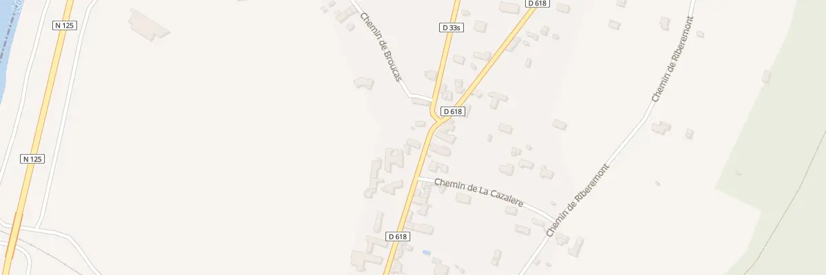 Plan du 28 Le Village à Fronsac