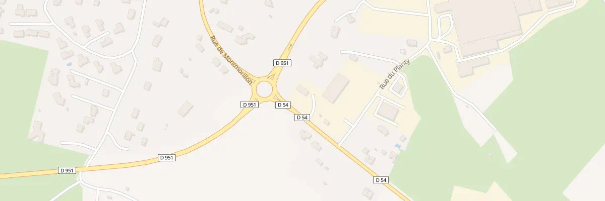 Plan du 69 Rue de Montmorillon à Chauvigny