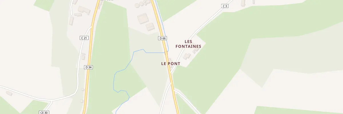 Plan du 5225 Les Fontaines à Vancé