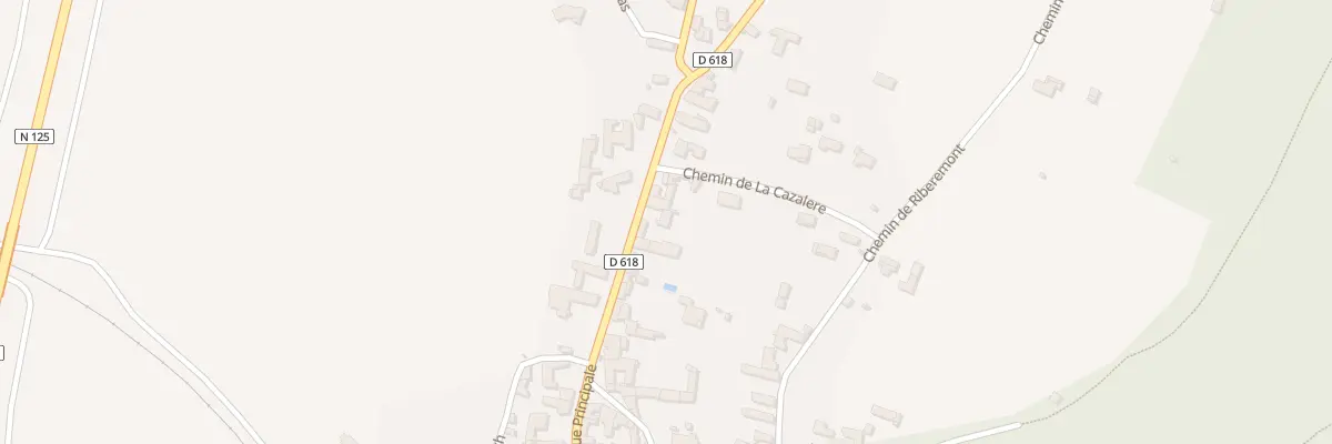 Plan du 54 Le Village à Fronsac
