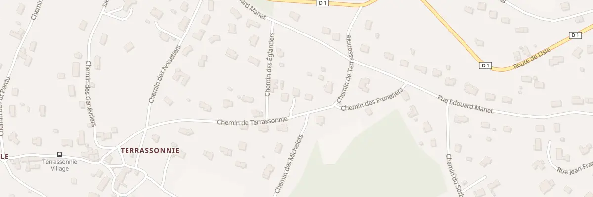 Plan du 10 Che de Terrassonnie à Chancelade